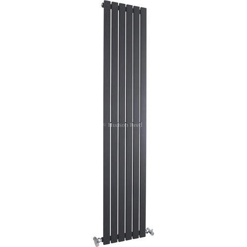 Hudson Reed Radiators Sloane Vertical Radiator (Anthracite). 354x1800mm.