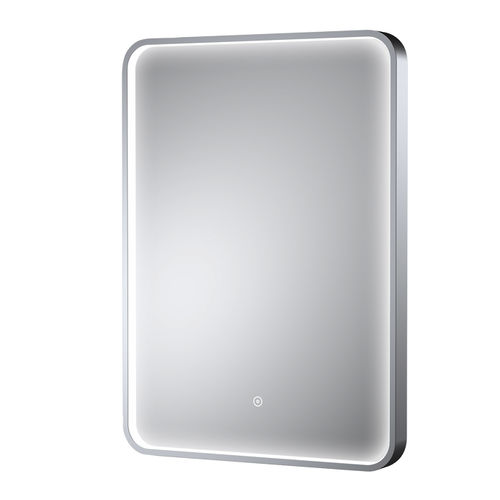 Nuie Furniture LED Mirror 500x700mm (Silver).