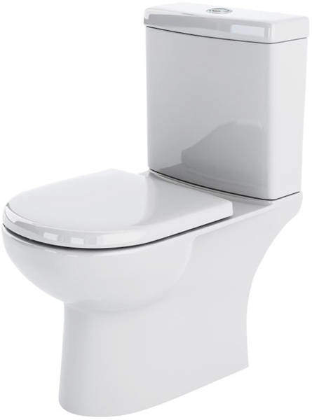 Nuie Lawton Close Coupled Toilet Pan With Cistern.