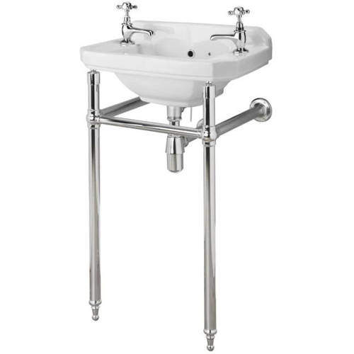 Old London Richmond Traditional Washstand 745x465x368mm (Chrome).