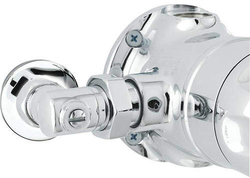 Component Isolation Elbows For Sequential Shower Valves (Chrome).