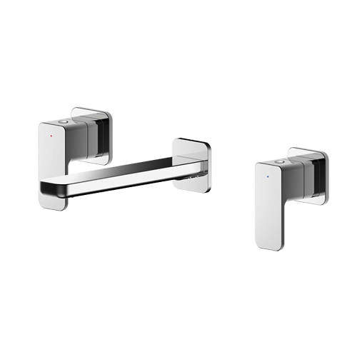 Nuie Windon Wall Mounted Basin Mixer Tap (Chrome).
