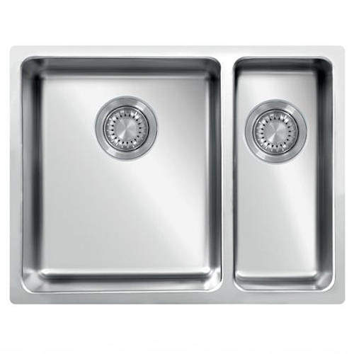 UKINOX Micro Inset Slim-Top Kitchen Sink (565/400mm, S Steel, LH).