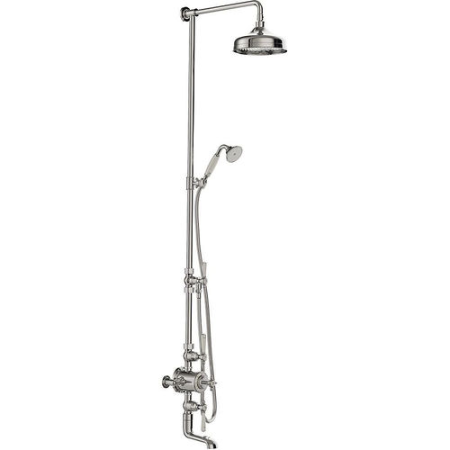 Vado Axbridge Thermostatic Shower Column With 3 Outlets (Chrome).