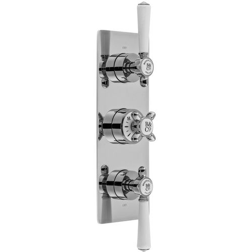 Vado Axbridge Thermostatic Shower Valve With 2 Outlets (Chrome).