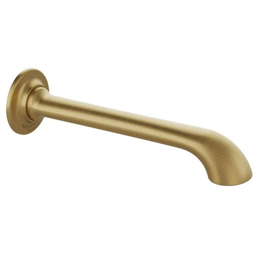 Vado Axbridge Wall Mounted Bath Spout (Brushed Brass).