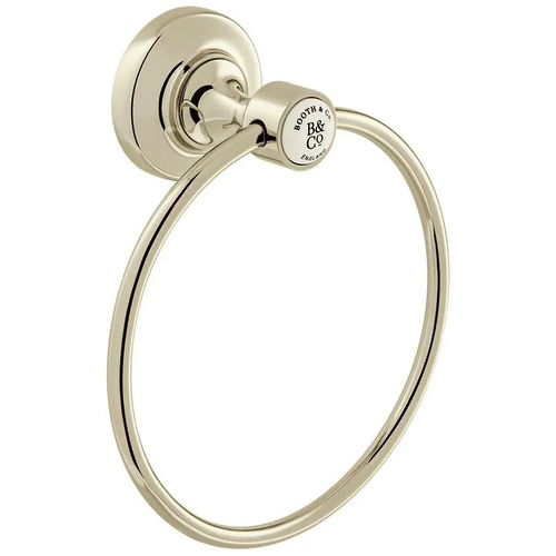Vado Axbridge Traditional Towel Ring (Bright Nickel).