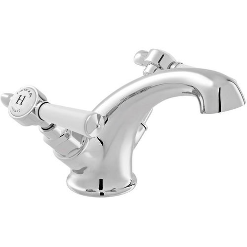 Vado Axbridge Mono Basin Mixer Tap With Lever Handles (Chrome).