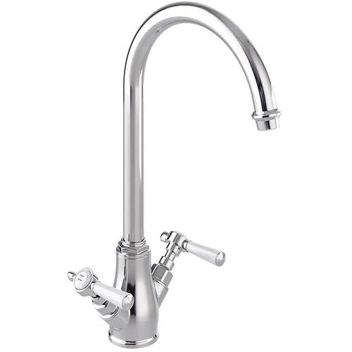 Vado Axbridge Kitchen Mixer Tap With Lever Handles (Chrome).