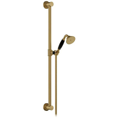 Vado Axbridge Slide Rail Shower Kit (Brushed Brass).