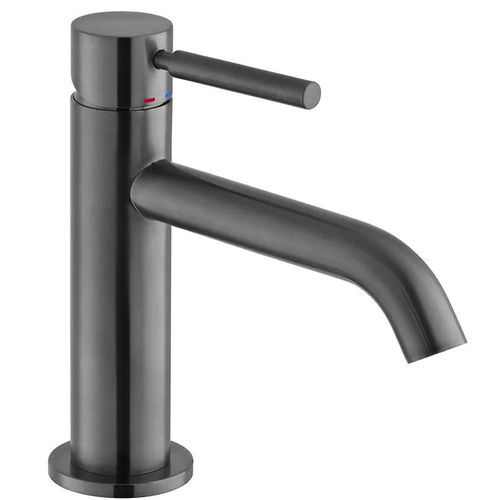 Vado Origins Slimline Mono Basin Mixer Tap (Brushed Genmetal).