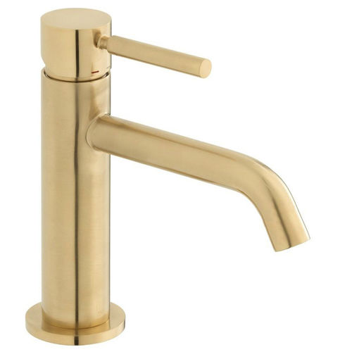 Vado Origins Slimline Mono Basin Mixer Tap (Brushed Gold).