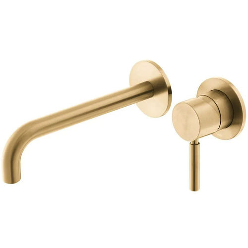 Vado Origins Wall-Mounted Basin Mixer Tap (Brushed Gold).