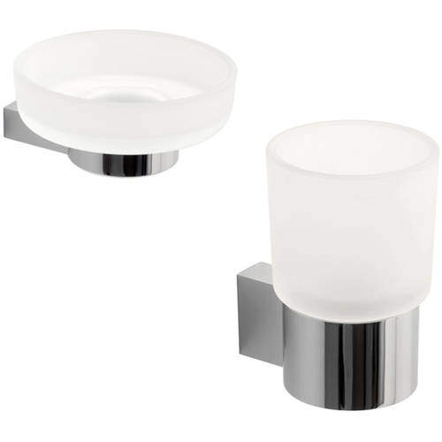 Vado Infinity Bathroom Accessories Pack A2 (Chrome).