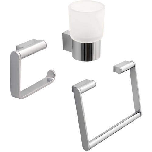 Vado Infinity Bathroom Accessories Pack A9 (Chrome).