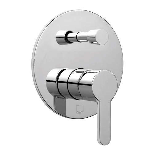 Vado Sense Manual Shower Valve With 2 Outlets & Diverter (Chrome).