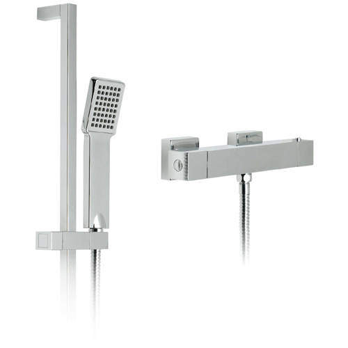 Vado Shower Packs T Exposed Thermostatic Shower Pack (Chrome).