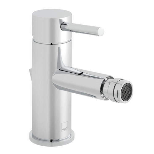 Vado Zoo Mono Bidet Mixer Tap With Pop Up Waste (Chrome).