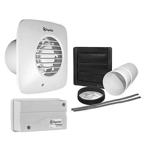 Xpelair Simply Silent 12v Extractor Fan With PIR & Kit (100mm).