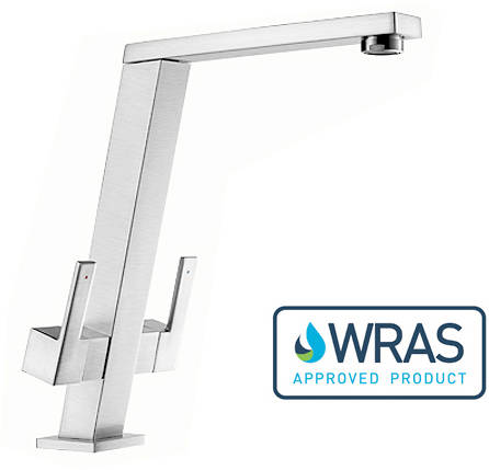 Additional image for Pendenza Dual Lever Kitchen Tap (Chrome).