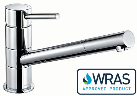 Additional image for Pluie Single Lever Kitchen Tap (Chrome).