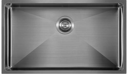 Additional image for Zen15 PVD 700U Undermount Kitchen Sink (700x400mm, Gunmetal).