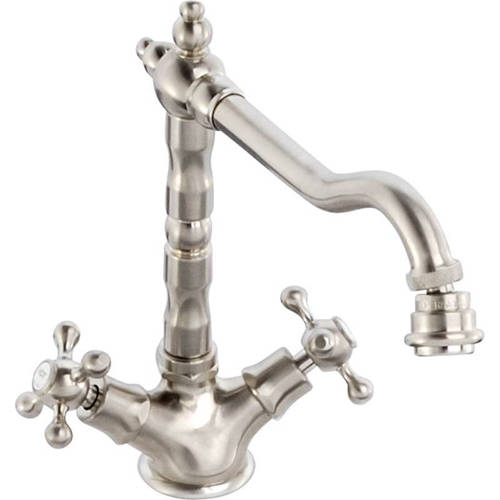 Additional image for Melford Monobloc Kitchen Tap (Brushed Nickel).