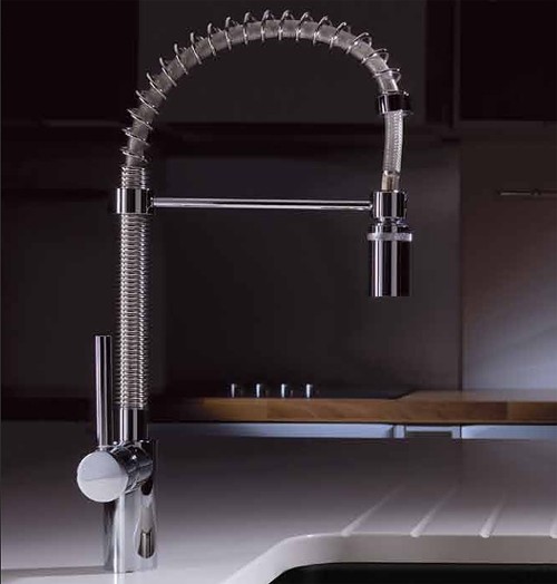 Additional image for Ratio Professional Kitchen Tap With Swivel Spout (Chrome).