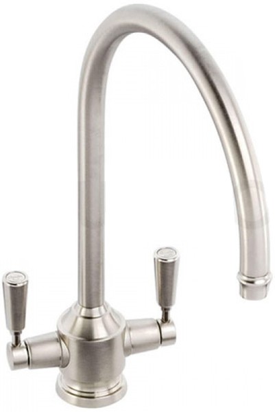 Additional image for Hargrave Kitchen Tap With Swivel Spout (Brushed Nickel).