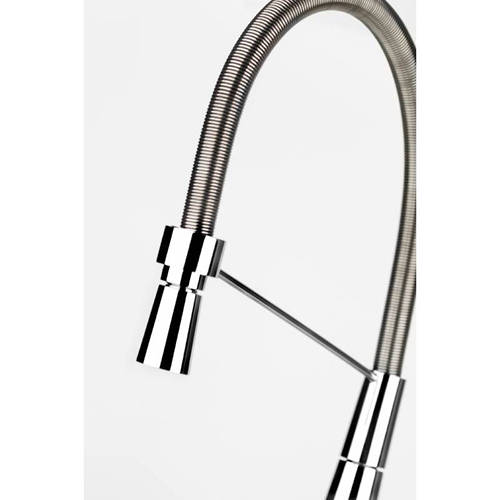 Additional image for Fliq Professional Monobloc Kitchen Tap With Swivel Spout (Chrome).