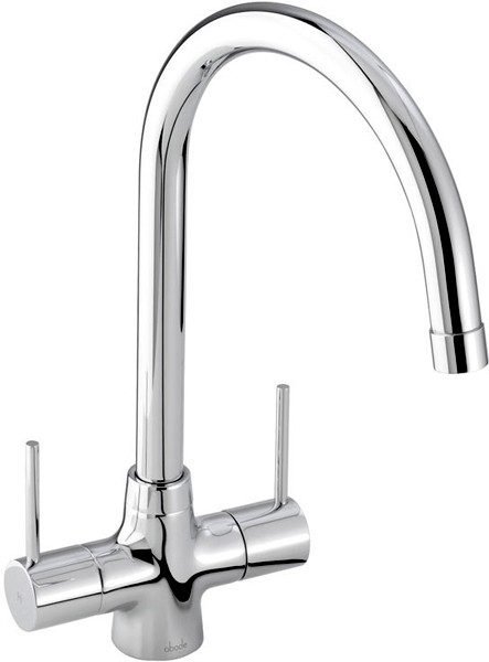 Additional image for Nexa Dual Lever Kitchen Tap With Swivel Spout (Chrome).