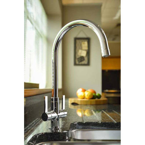 Additional image for Pico Monobloc Kitchen Tap (Chrome).