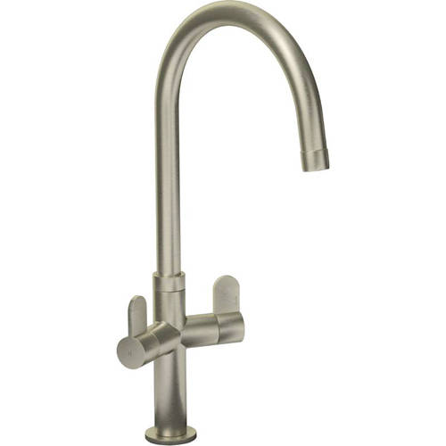 Additional image for Verla Monobloc Kitchen Tap (Brushed Nickel).