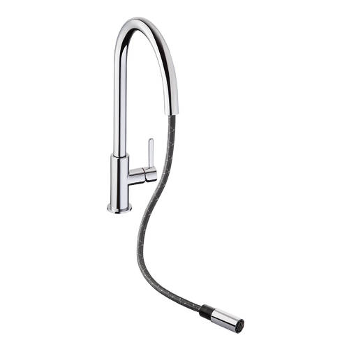 Additional image for Althia Pull Out Kitchen Tap (Chrome).