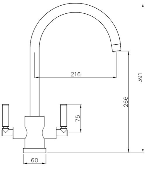 Additional image for Atlas Aquifier Water Filter Kitchen Tap (Brushed Nickel).