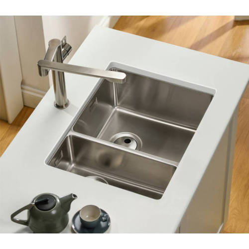 Additional image for Axial Pot Filler Kitchen Tap (Stainless Steel).
