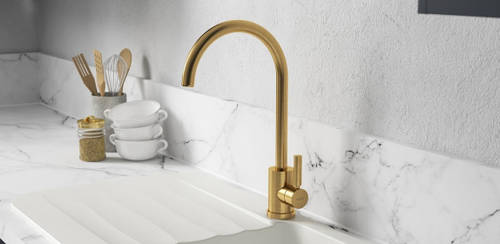 Additional image for Atlas Kitchen Tap With Single Lever (Br Brass).