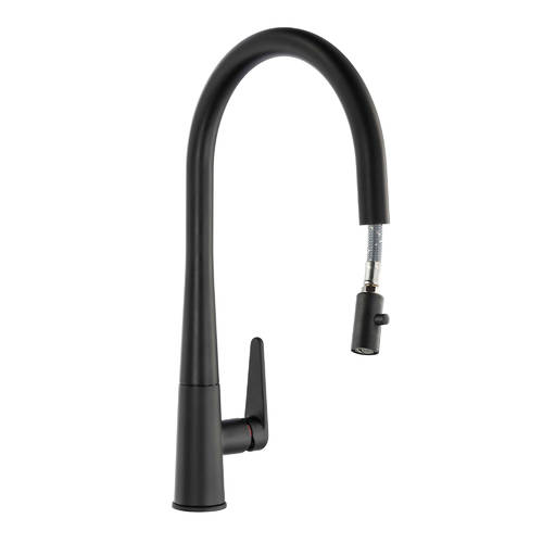 Additional image for Coniq-R Pull Out Kitchen Tap (M Black).