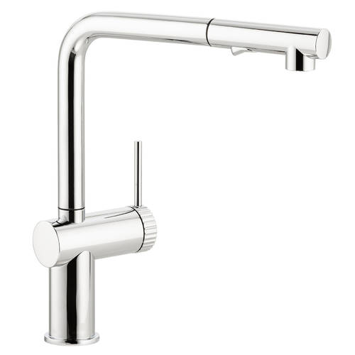 Additional image for Fraction Pull Out Kitchen Tap (Chrome).