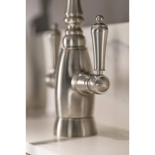 Additional image for Monobloc Kitchen Tap With Handspray (Br Nickel).