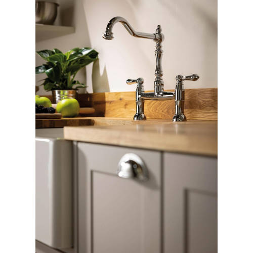 Additional image for Bridge Kitchen Tap (Chrome).