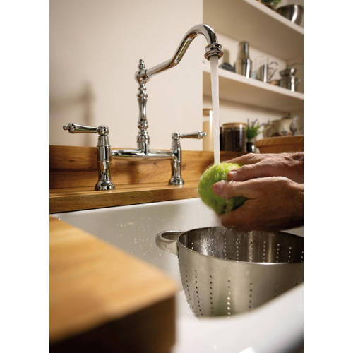 Additional image for Bridge Kitchen Tap (Chrome).