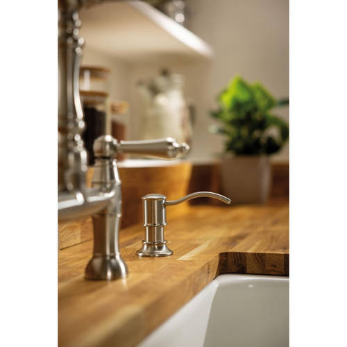 Additional image for Bridge Kitchen Tap (Brushed Nickel).