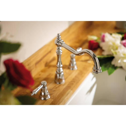 Additional image for 3 Hole Kitchen Tap (Chrome).