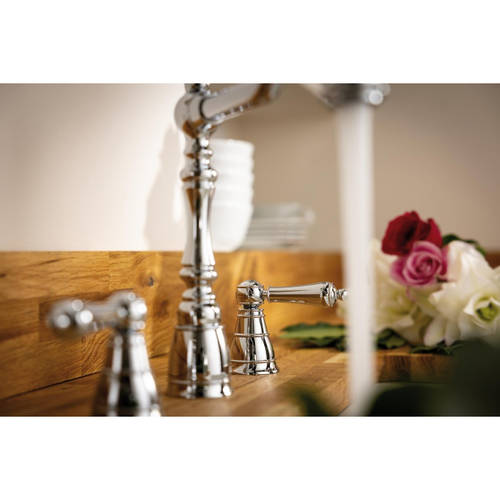 Additional image for 3 Hole Kitchen Tap (Chrome).