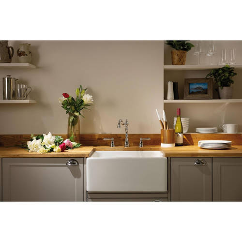 Additional image for 3 Hole Kitchen Tap (Chrome).