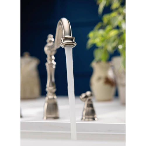 Additional image for 4 Hole Kitchen Tap With Handspray (Br Nickel).