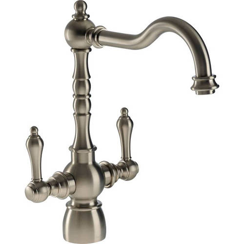 Additional image for Bayenne Monobloc Kitchen Tap (Pewter).