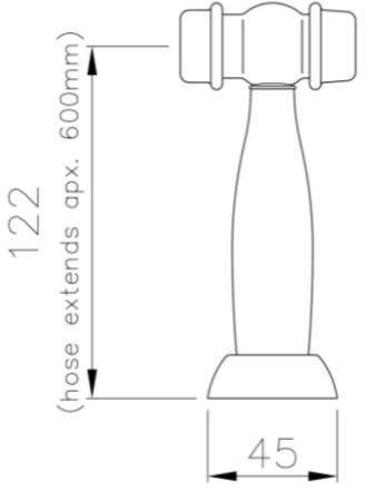 Additional image for Hendon Kitchen Handspray (Pewter).