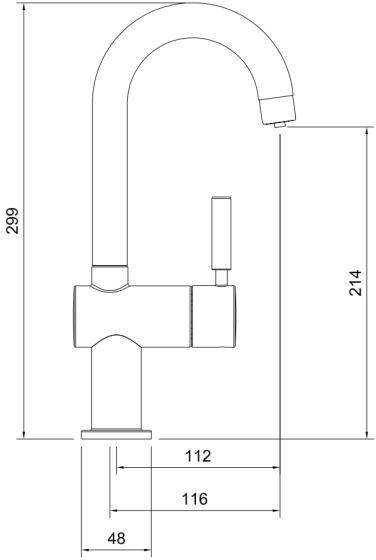 Additional image for Boiling Hot & Cold Filtered Kitchen Tap 98 (Brushed Nickel).